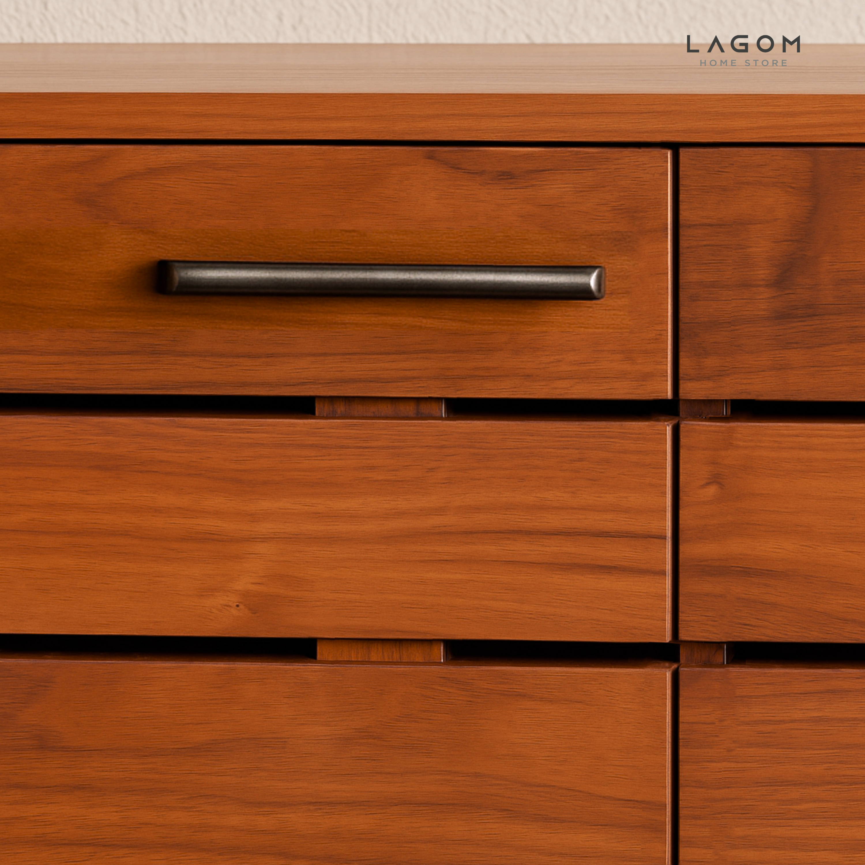 24-Pair Teak Shoe Cabinet with 3 Doors Shoe Storage Lagom Home Store Jati Furnitur Teak Furniture Jakarta