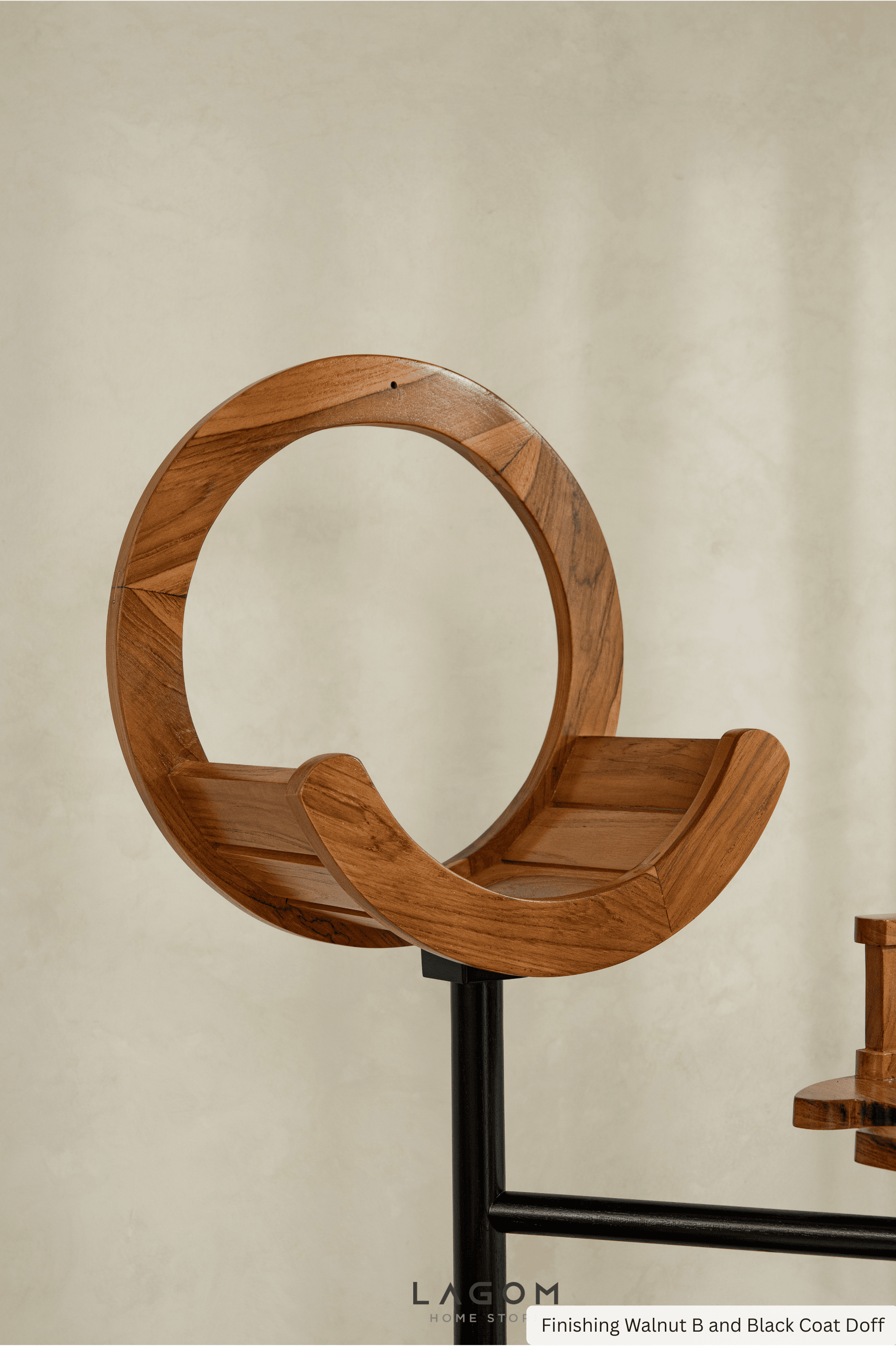 Luxury Cat Tree in Solid Teak Wood