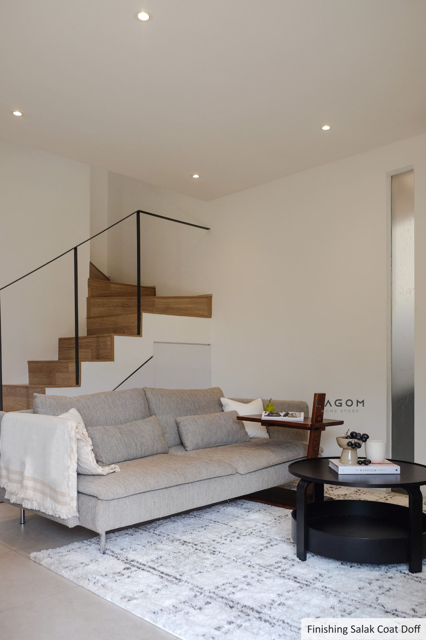 Adjustable Teak Side Table Side Table Lagom Home Store Jati Furnitur Teak Furniture Jakarta