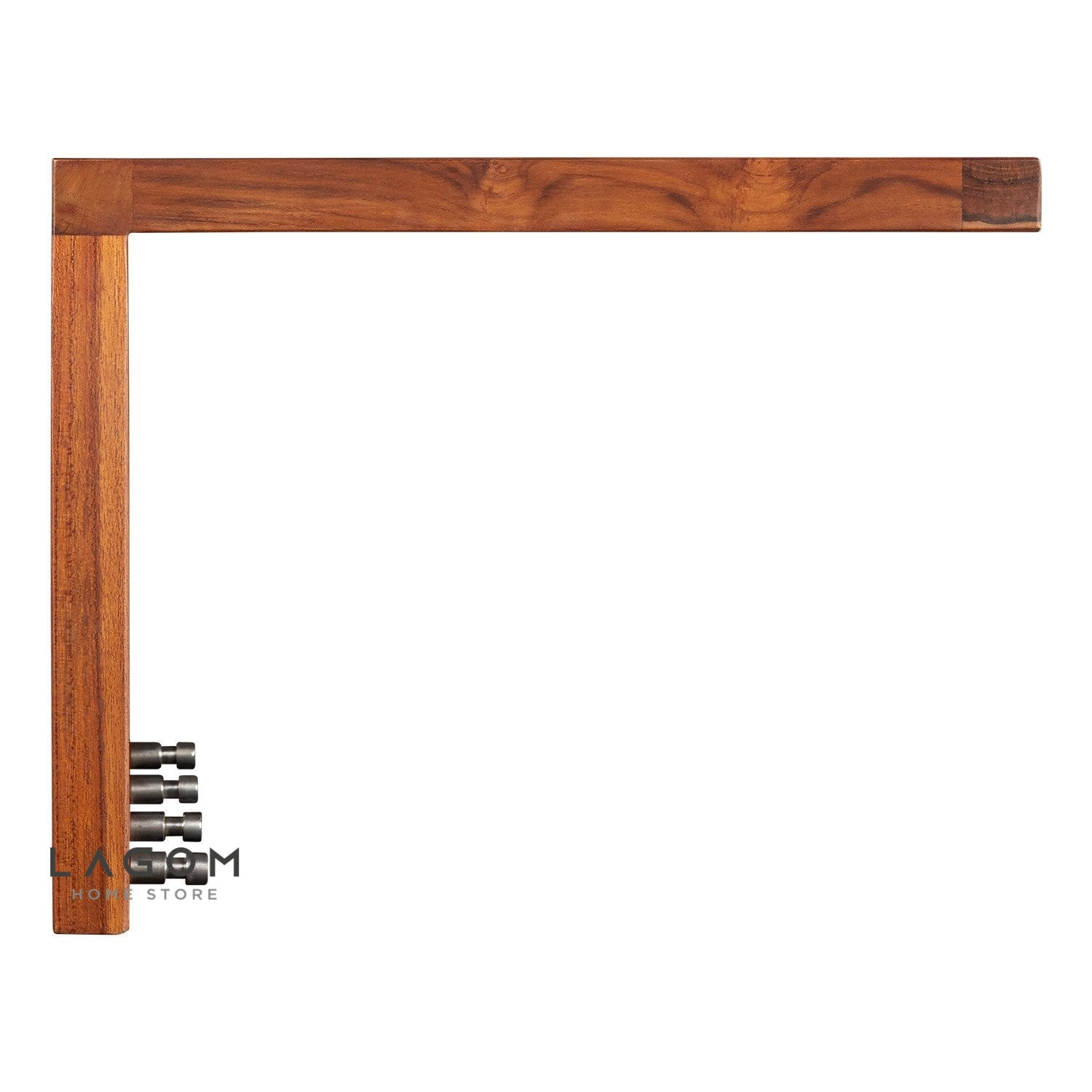 Rak Handuk Dinding Minimalis 4 Gantungan dari Kayu Jati Towel Rack Lagom Home Store Jati Furnitur Teak Furniture Jakarta