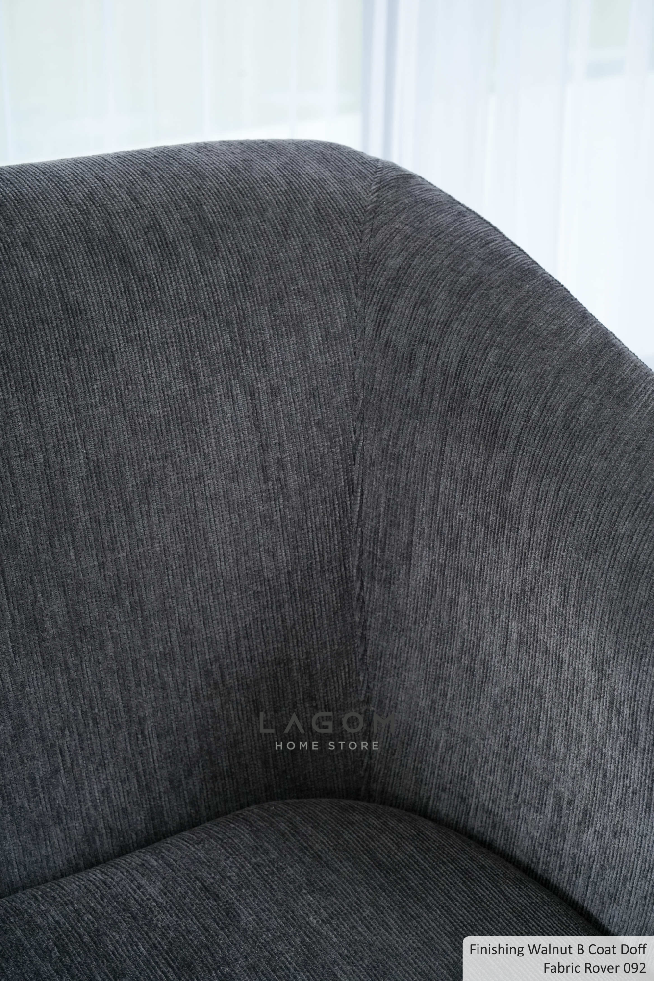 Single Sofa Premium dengan Frame Kayu Jati Sofa Lagom Home Store Jati Furnitur Teak Furniture Jakarta