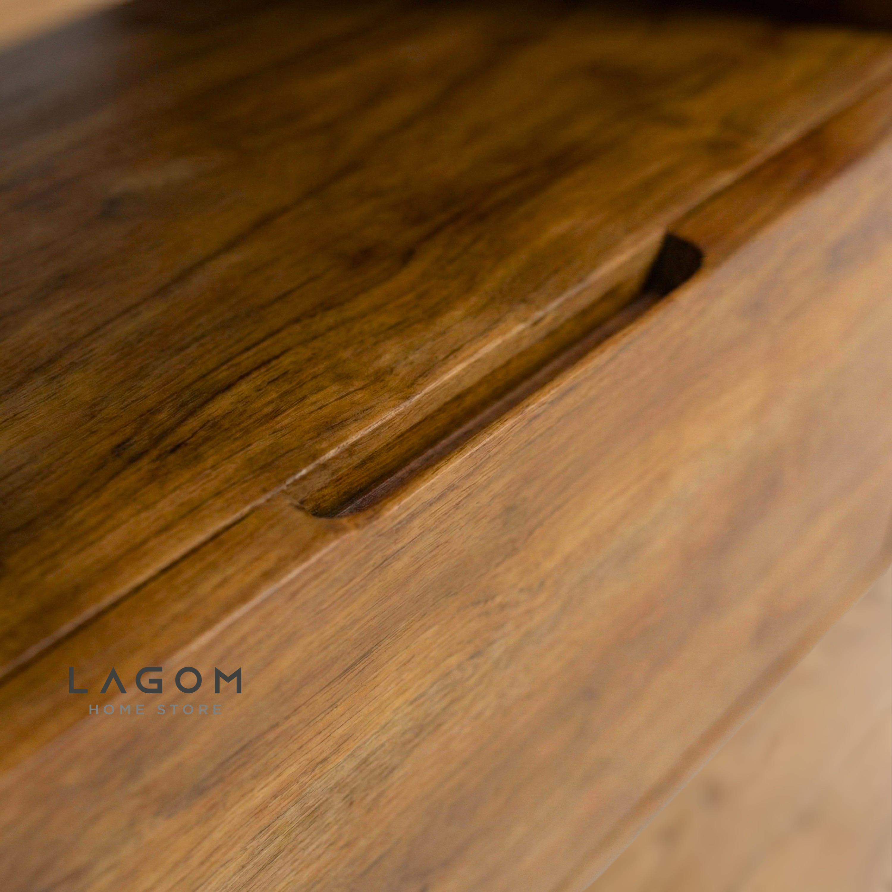 180 cm Solid Teak Wood TV Stand TV Cabinet Lagom Home Store Jati Furnitur Teak Furniture Jakarta