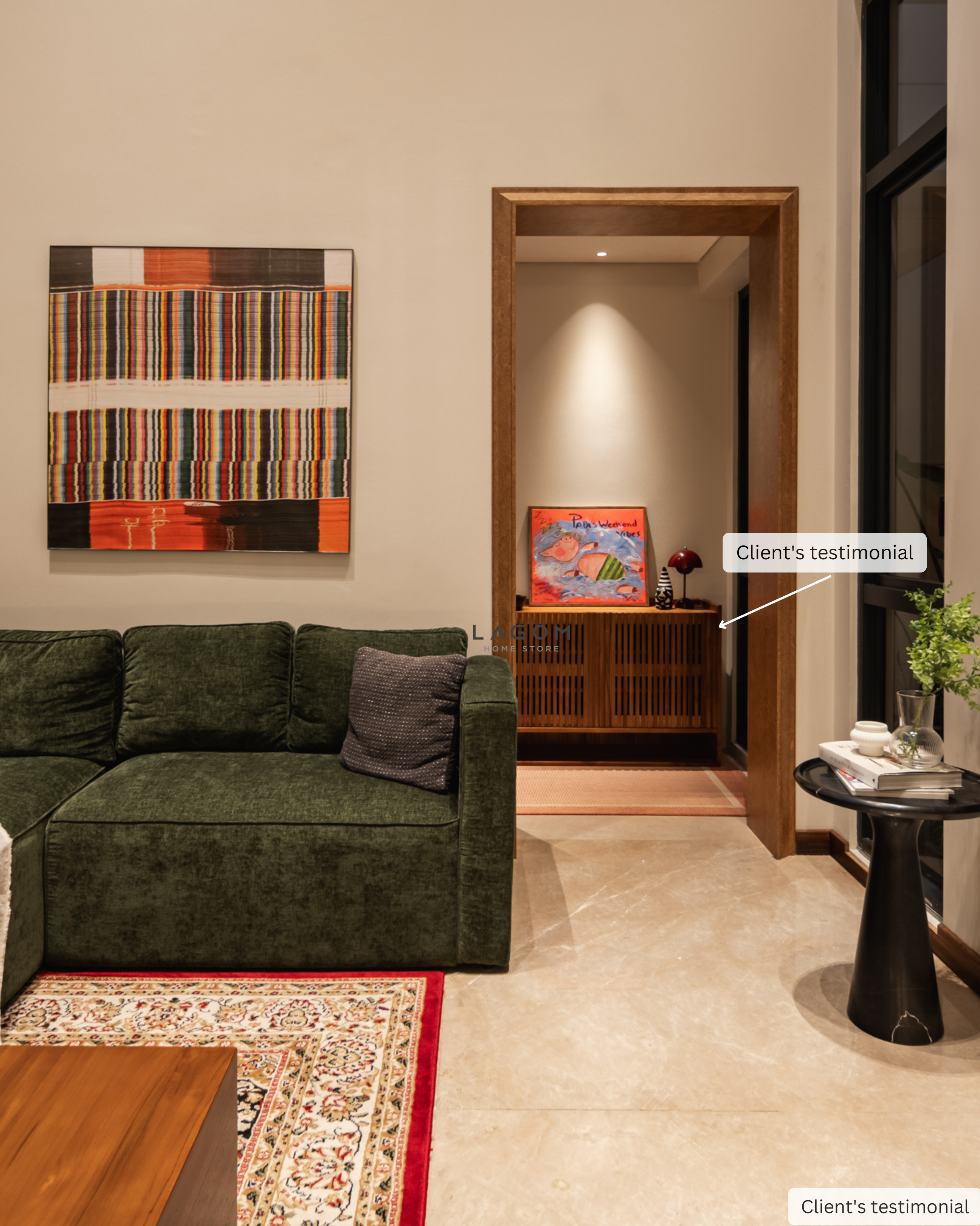 Custom-Made | Medium Size Teak Shoe Cabinet Shoe Storage Lagom Home Store Jati Furnitur Teak Furniture Jakarta