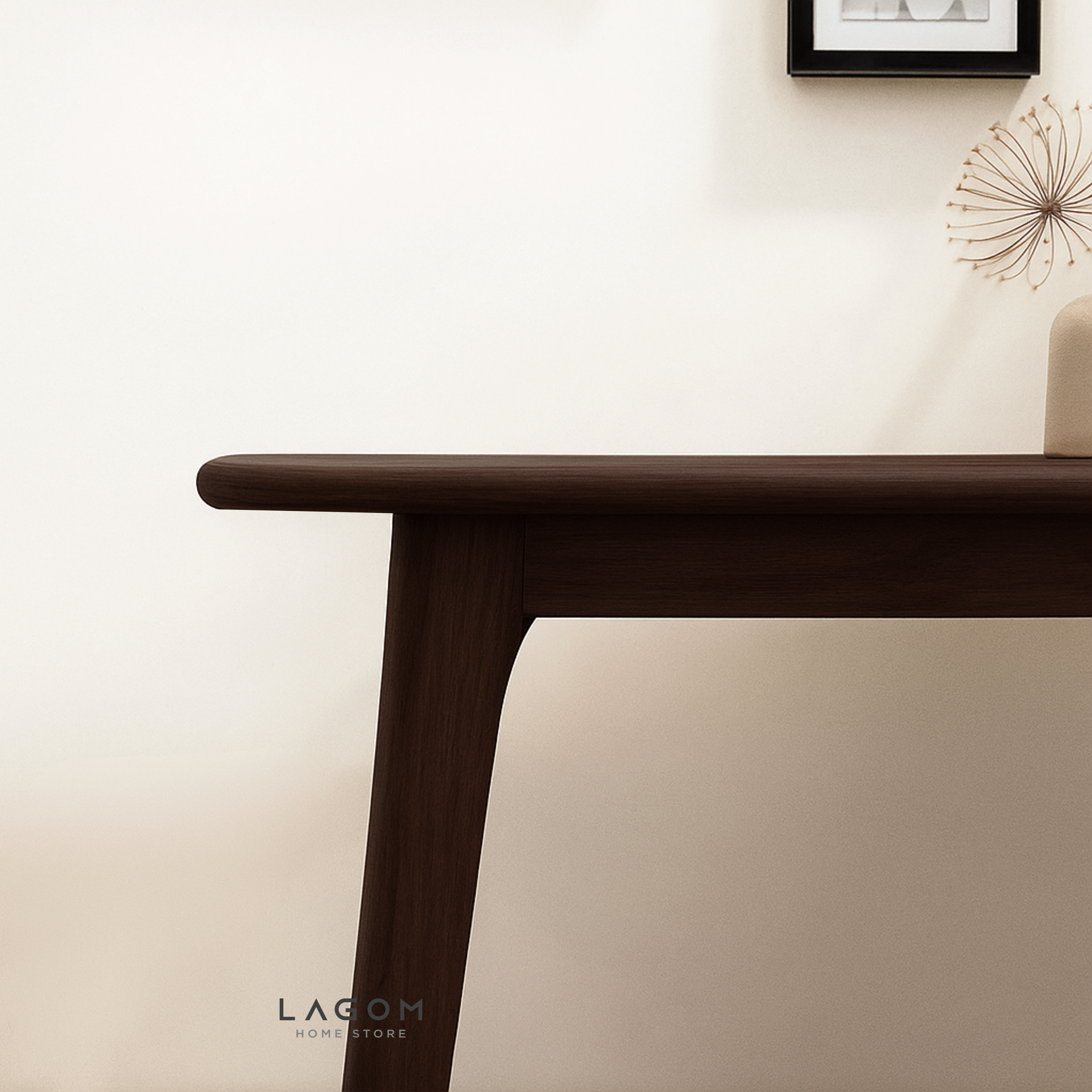 Custom-Made | Minimalist Teak Wood Dining Set with 3 Chairs Dining Set Lagom Home Store Jati Furnitur Teak Furniture Jakarta