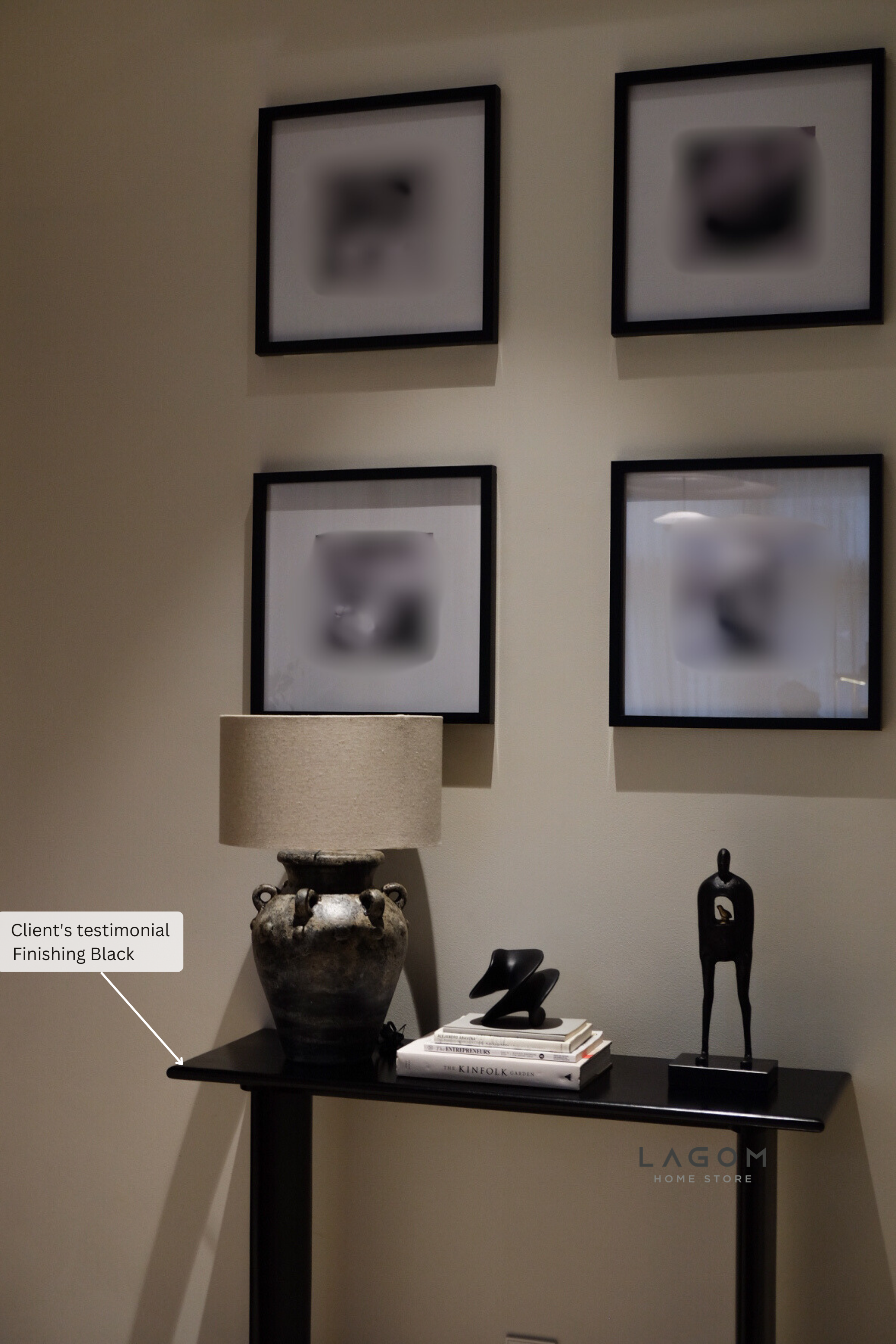 Minimalist Teak Wood Console Table Console Table Lagom Home Store Jati Furnitur Teak Furniture Jakarta