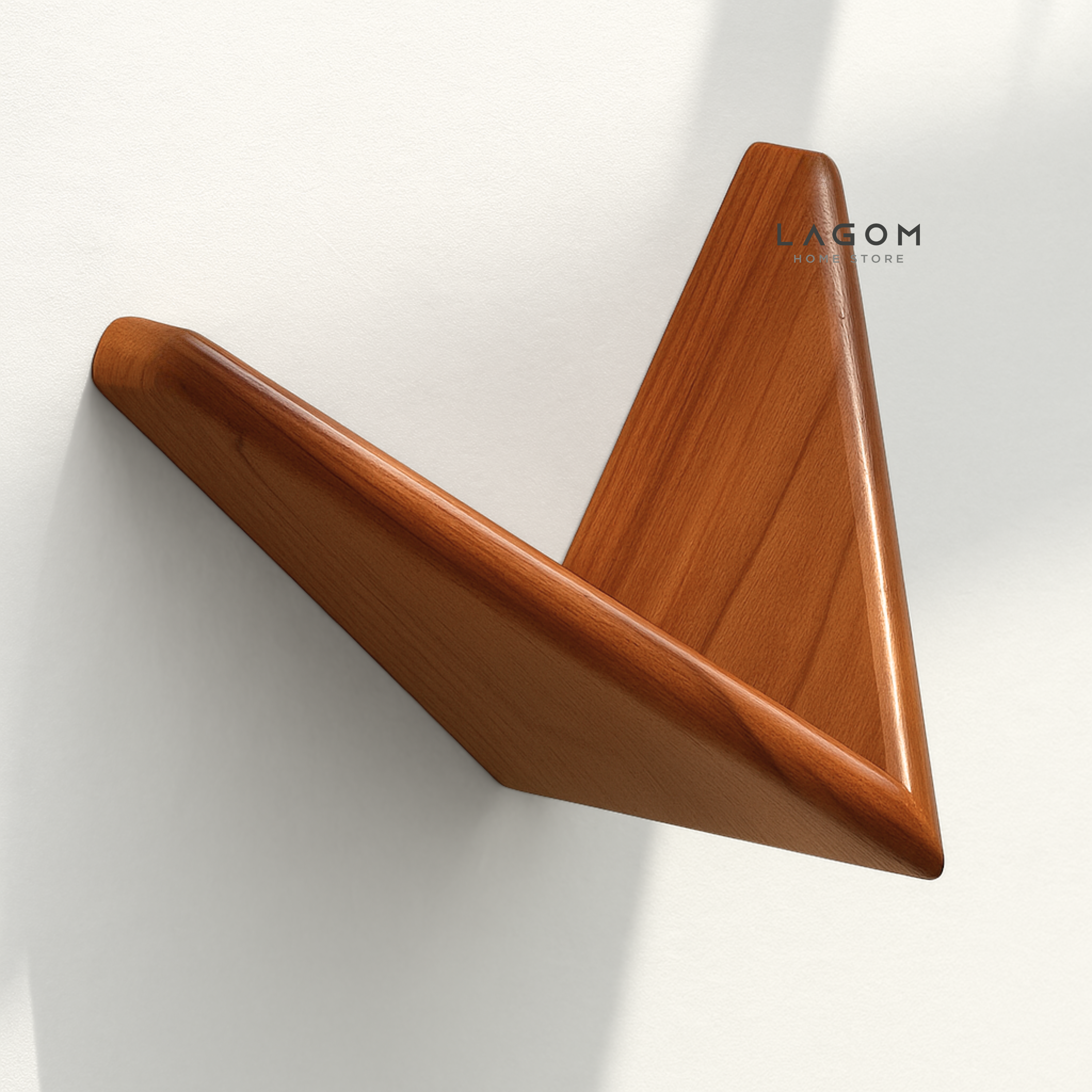 Teak Butterfly Shelf Set (Set of 4, 8 or 12) Wall Shelf Lagom Home Store Jati Furnitur Teak Furniture Jakarta