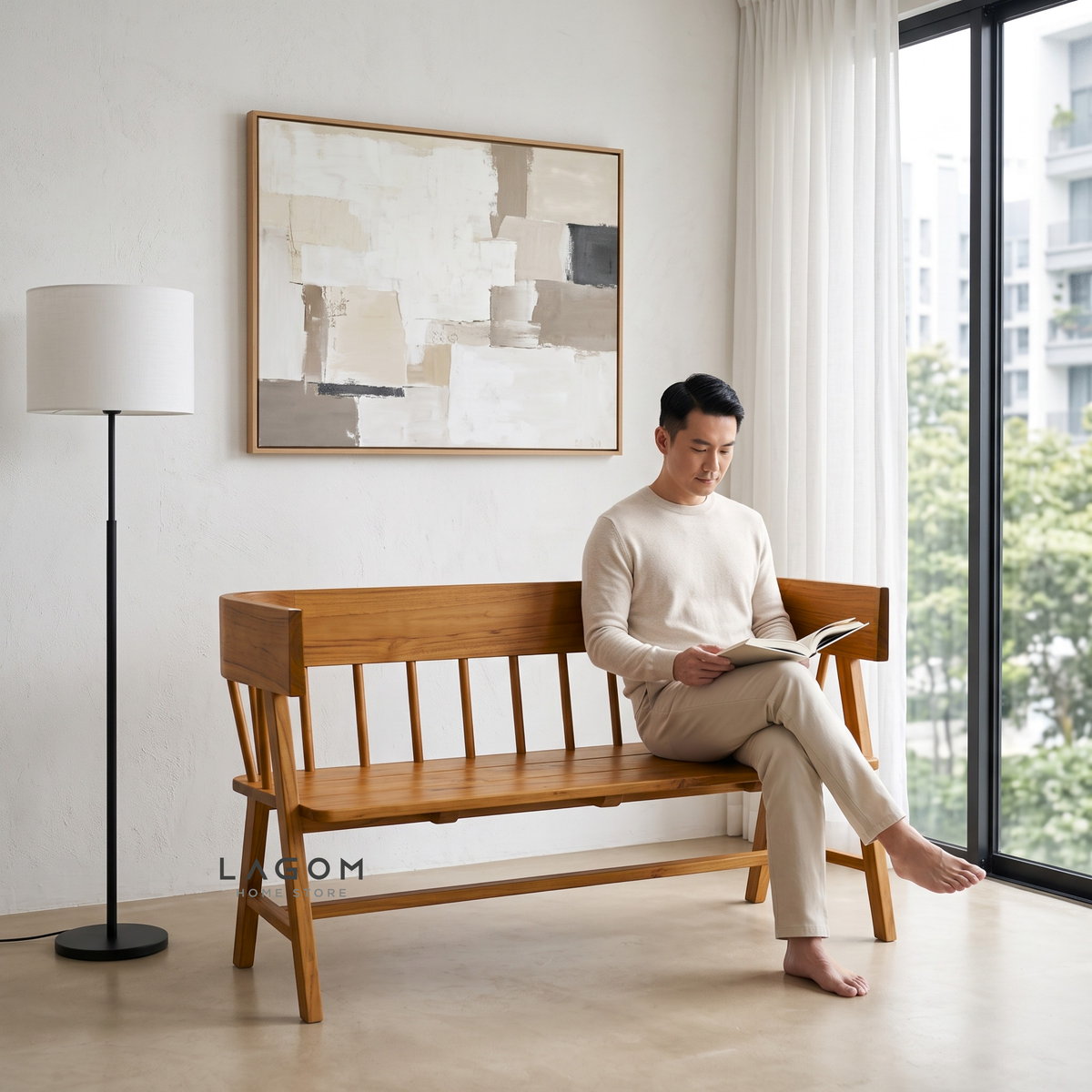 Timeless Teak Bench Bench Seat Lagom Home Store Jati Furnitur Teak Furniture Jakarta